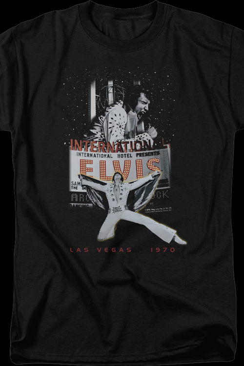 Las Vegas 1970 Elvis Presley T-Shirtmain product image