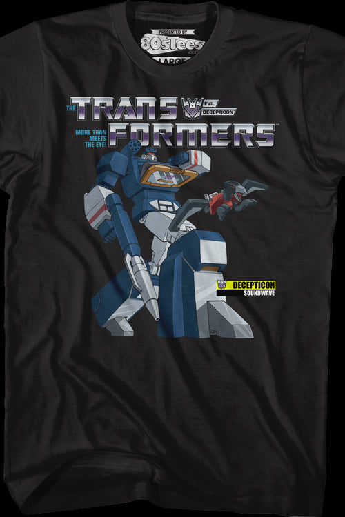 Laserbeak and Soundwave Transformers T-Shirtmain product image