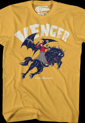 Leaping Venger Dungeons & Dragons T-Shirt