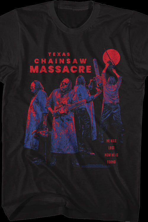 Leatherface Collage Texas Chainsaw Massacre T-Shirtmain product image