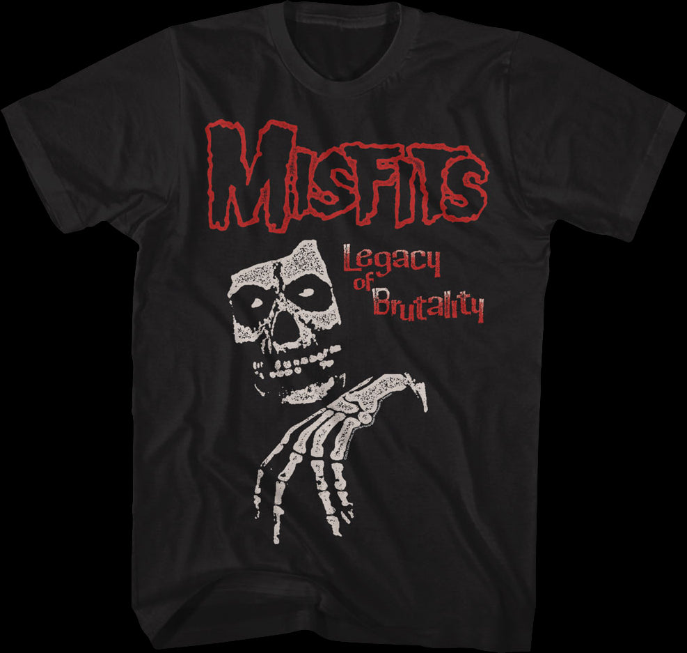 misfits legacy of brutality t shirt