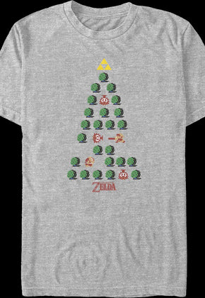 Legend of Zelda Christmas Tree Nintendo T-Shirt