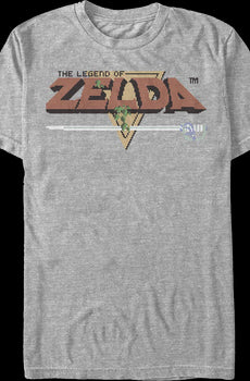 Legend of Zelda Start Screen Nintendo T-Shirt