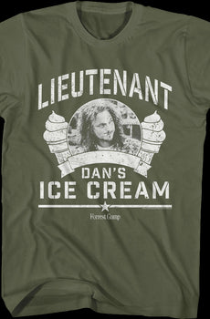 Lieutenant Dan's Ice Cream Forrest Gump T-Shirt