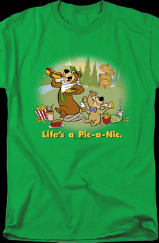 Life's A Pic-A-Nic Yogi Bear T-Shirt