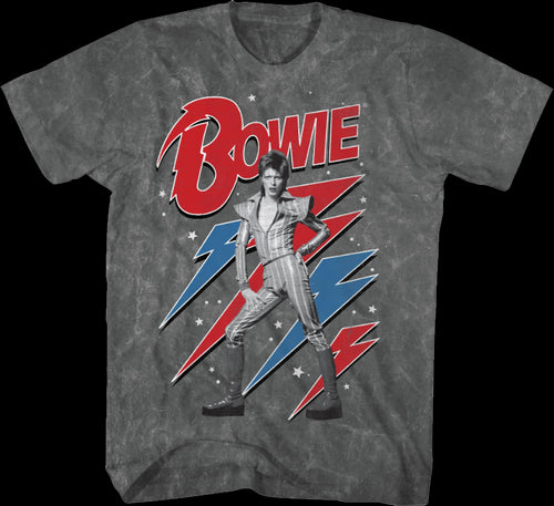 Lightning Bolts David Bowie T-Shirtmain product image