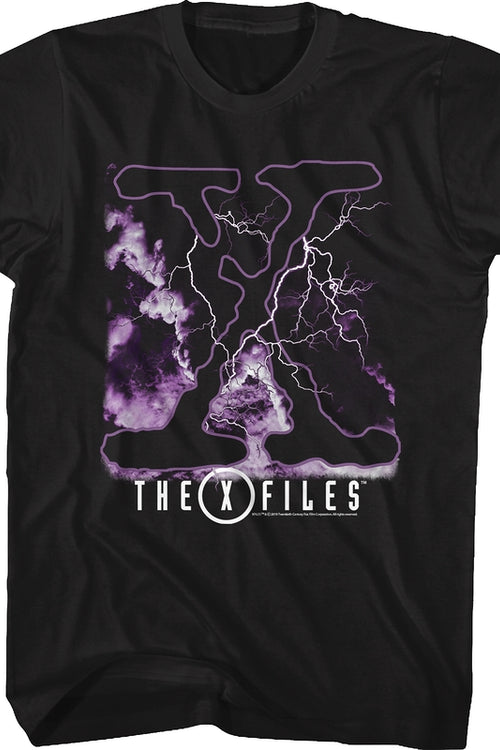 Lightning X-Files T-Shirtmain product image
