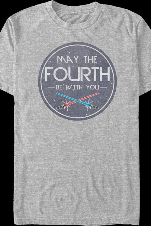 Lightsabers May The Fourth Be With You Star Wars T-Shirtmain product image