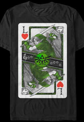 Link Playing Card T-Shirt