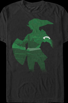 Link Silhouette Legend of Zelda Nintendo T-Shirt