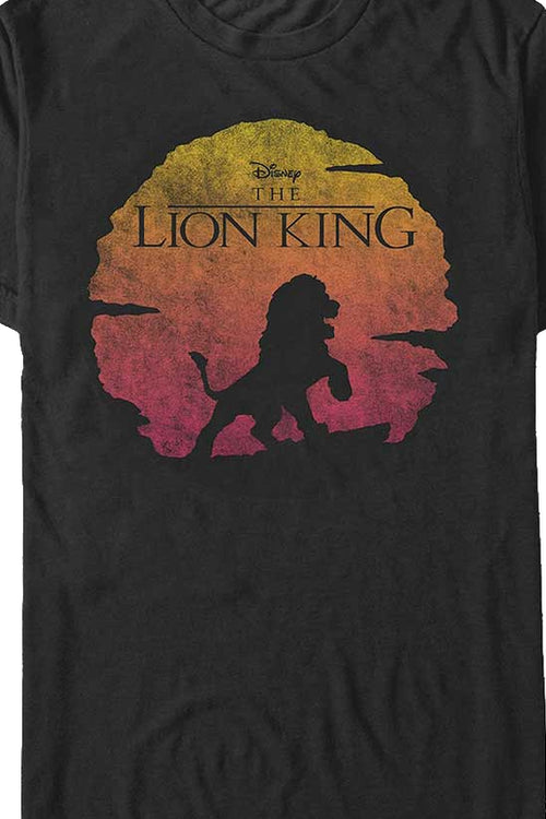 Lion King Silhouette T-Shirtmain product image