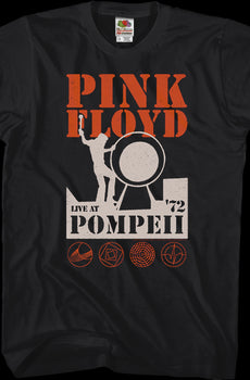 Live At Pompeii Pink Floyd T-Shirt
