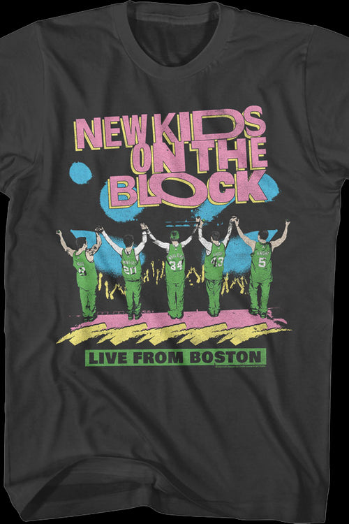 Live From Boston New Kids On The Block T-Shirtmain product image