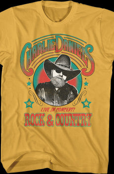 Live In Concert Charlie Daniels T-Shirt