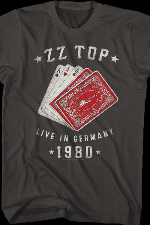 Live In Germany ZZ Top T-Shirtmain product image
