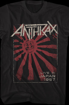Live In Japan Anthrax T-Shirt