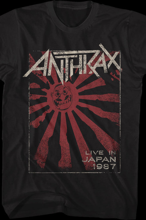 Live In Japan Anthrax T-Shirtmain product image