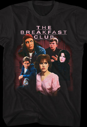 Locker Collage Breakfast Club T-Shirt