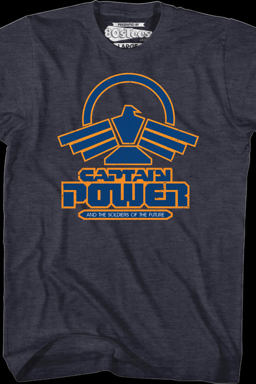 Logo Captain Power and the Soldiers of the Future T-Shirtmain product image