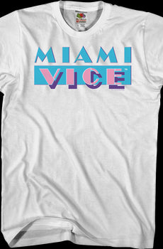 Logo Miami Vice T-Shirt