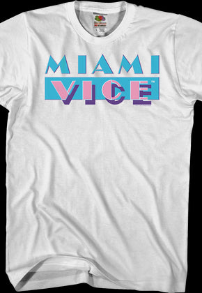 Logo Miami Vice T-Shirt