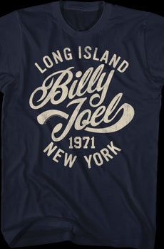 Long Island 1971 Billy Joel T-Shirt