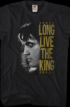 Long Live The King Elvis Presley T-Shirt