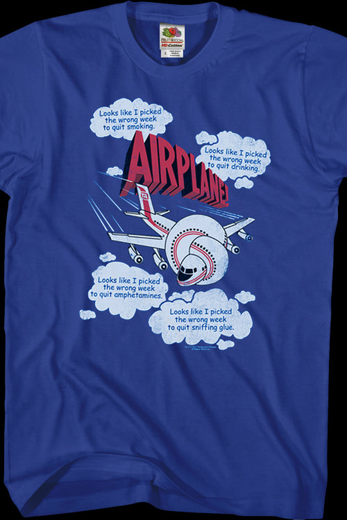 Looks Like I Picked The Wrong Week Airplane T-Shirtmain product image