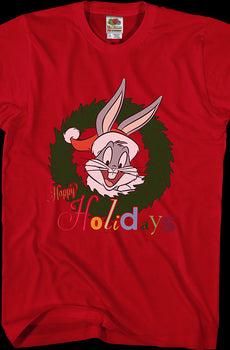 Looney Tunes Christmas Bugs Bunny T-Shirt