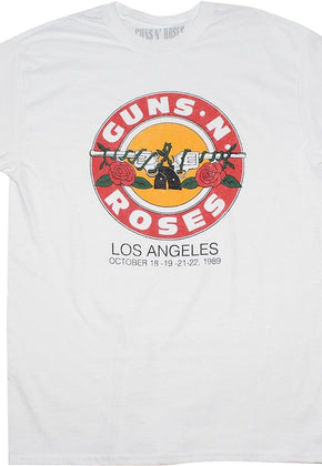 Los Angeles 1989 Guns N' Roses T-Shirt