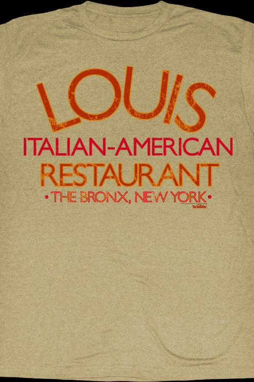 Louis Restaurant Godfather T-Shirtmain product image