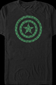 Lucky Logo Captain America Marvel Comics T-Shirt
