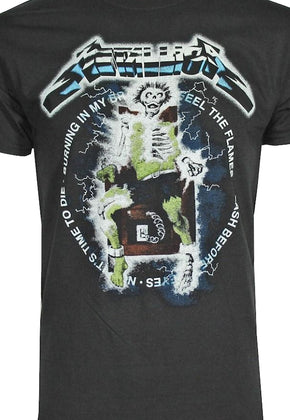 Lyrics Ride The Lightning Metallica T-Shirt