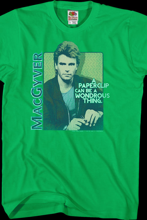 MacGyver Paperclip T-Shirtmain product image