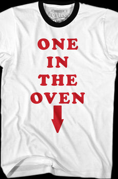 Mahoney One In The Oven Police Academy Ringer Shirt