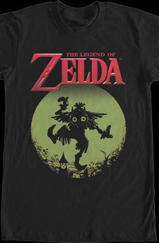 Majora Silhouette Legend of Zelda Nintendo T-Shirt