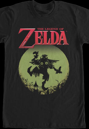 Majora Silhouette Legend of Zelda Nintendo T-Shirt