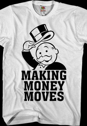 Making Money Moves Monopoly T-Shirt