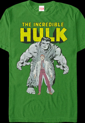 Man or Monster Incredible Hulk T-Shirt