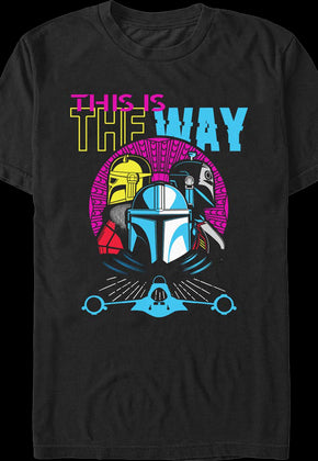 Mandalorian This Is The Way Hyperdrive Star Wars T-Shirt