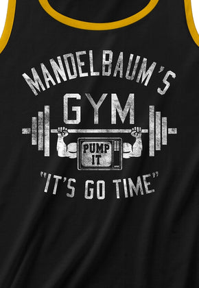 Mandelbaum's Gym Seinfeld Pipe Tank Top