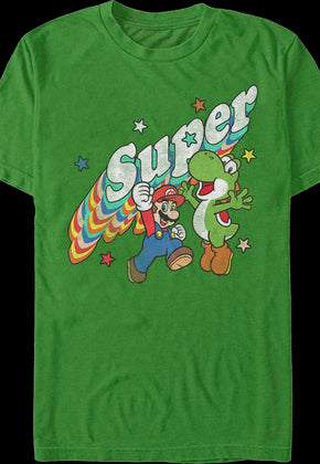 Mario and Yoshi Super Mario Bros. T-Shirt