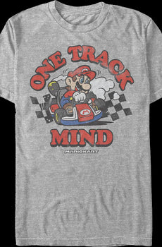 Mario Kart One Track Mind Super Mario Bros. T-Shirt