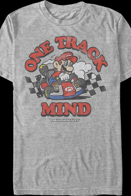Mario Kart One Track Mind Super Mario Bros. T-Shirtmain product image
