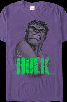 Marvel Incredible Hulk Sketch T-Shirt