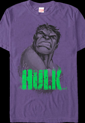 Marvel Incredible Hulk Sketch T-Shirt