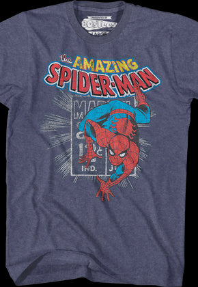 Marvel Stamp Spider-Man T-Shirt