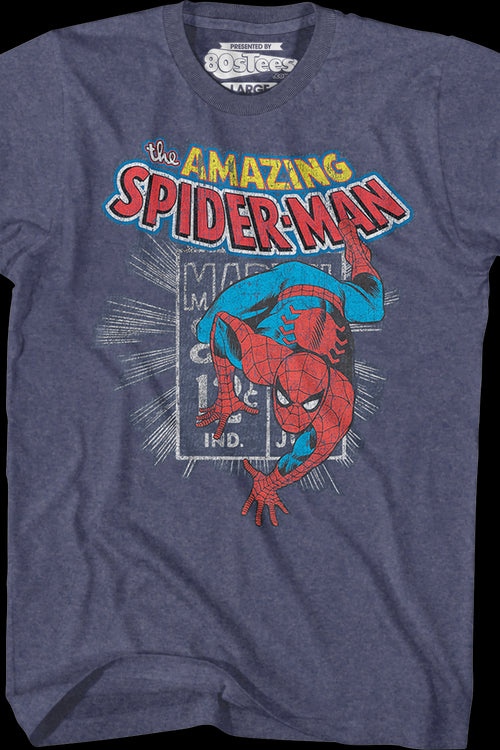 Marvel Stamp Spider-Man T-Shirtmain product image