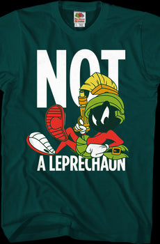 Marvin The Martian Not A Leprechaun Looney Tunes T-Shirt