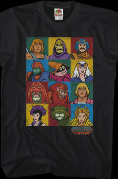 Masters Of The Universe Characters Shirt